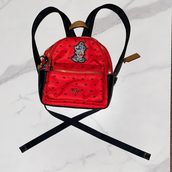 Coach x Disney Mini Backpack NWT - Picture 1 of 12
